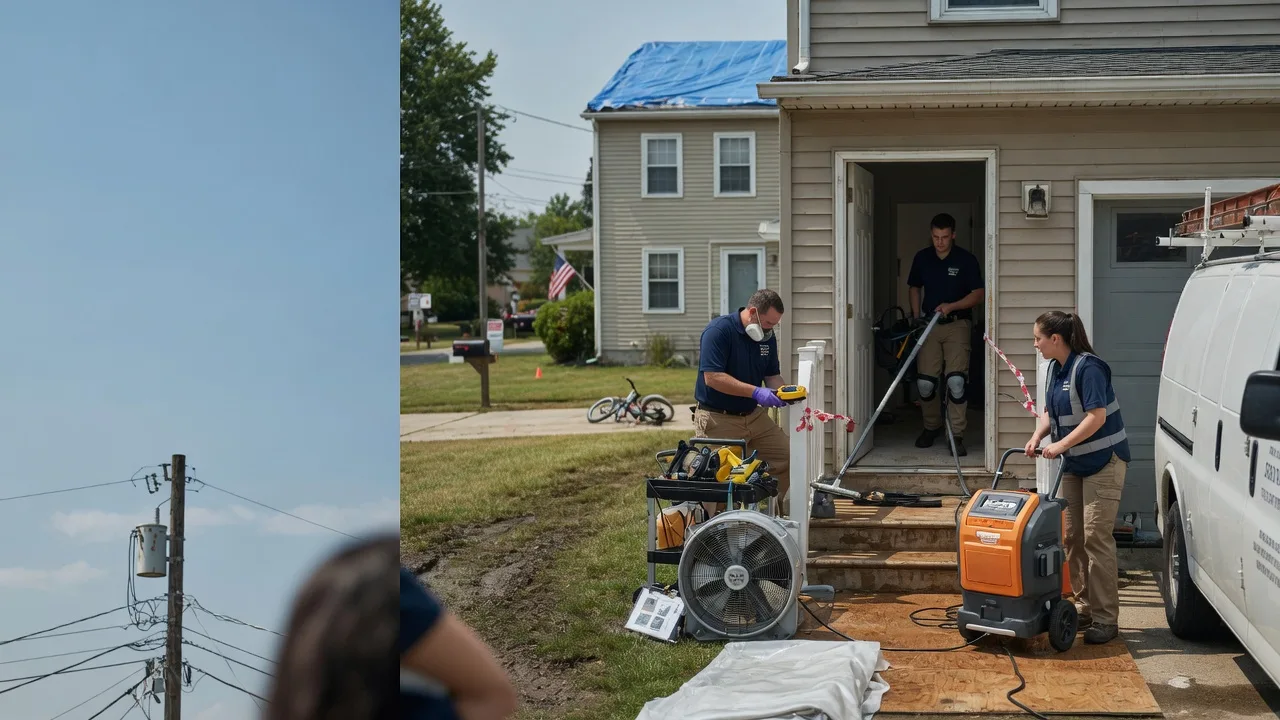 Water Damage Repair in Petroleum, WV near me